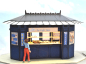 Preview: Kiosk Art Deco ´Cafe `